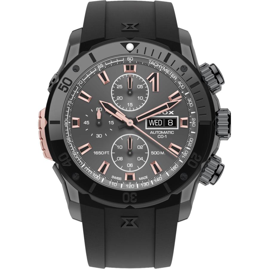 Hodinky Edox CO-1 Chronograph Automatic 01128-37gnrcagn